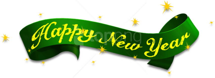 Free Png Download Happy New Year Png Pic Clipart Png - Happy New Year Png (850x309)