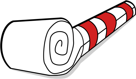 New Year Clipart Whistle - New Year Whistle Png (518x300)