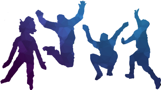 Bouncing Back Clipart Schoolcraft Middle School National - Kids Fitness Clipart (640x488)