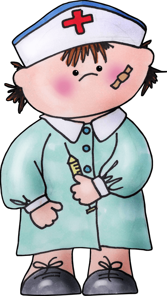 Melonheadz Nurse Clip Art (550x975)