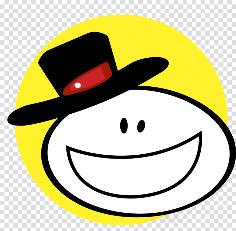 Say Cheese Clipart Smiley Hat Clip Art - Emoji Thinking Emote Discord (900x880)