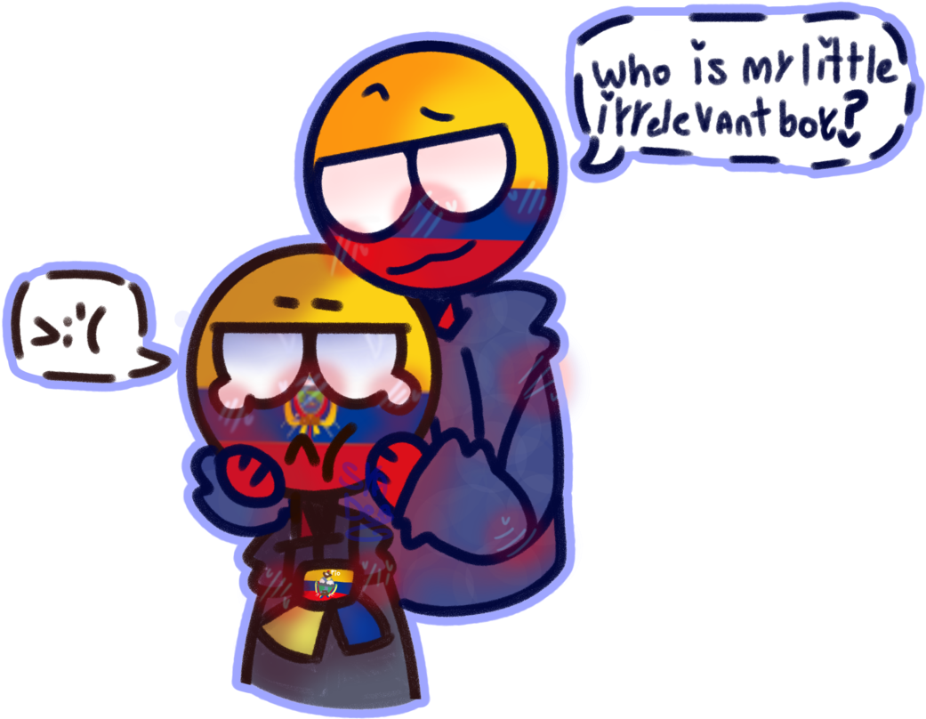 There's No Friendship If There's No Bullying Uwu -pd - Countryhumans Colombia X Perú (1280x896)