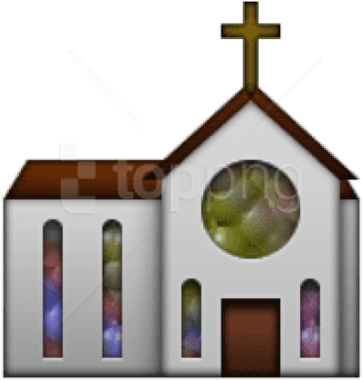 Free Png Download Ios Emoji Church Clipart Png Photo - Church Emoji Png (480x502)
