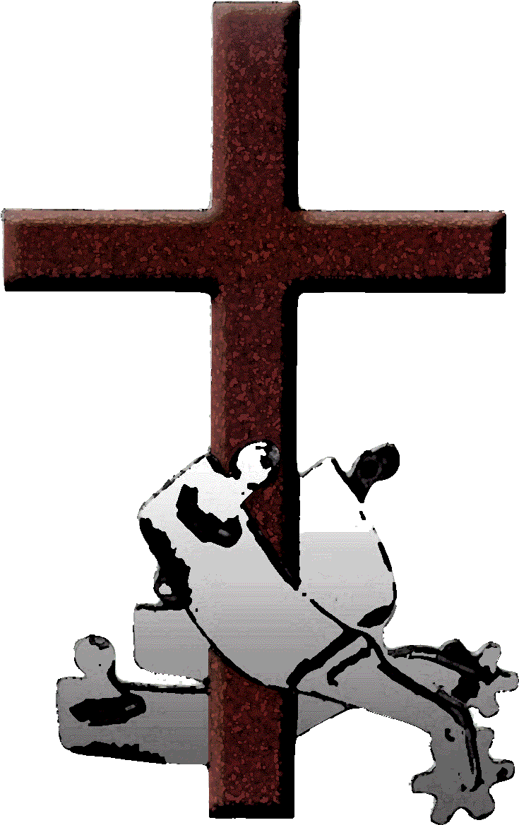 Cross And Spurs Cowboy Church Clipart Cross Cowboy - Cross And Spurs Cowboy Church (735x1169)