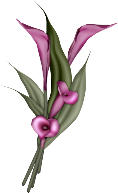 Laminas Y Trabajos Con Flores - Flower (438x674)