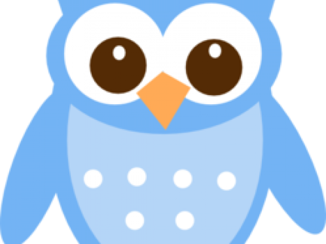 Baby Owl Clipart - Night Owl Cookies Logo (640x480)