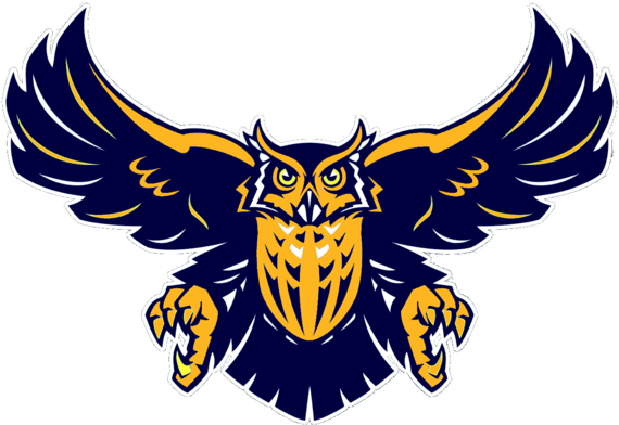 Navy Clipart Blue Owl - Rice Owls (600x450)