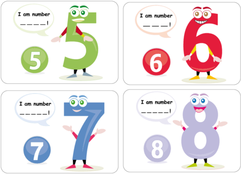 Knowing How To Read The Word Of A Number Will Help - Activity Number 7 For Kids (500x386)