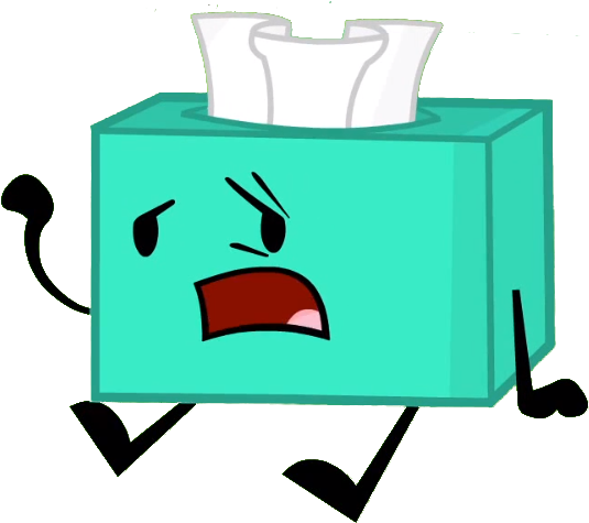 Cartoon Tissue Box Png (544x479)