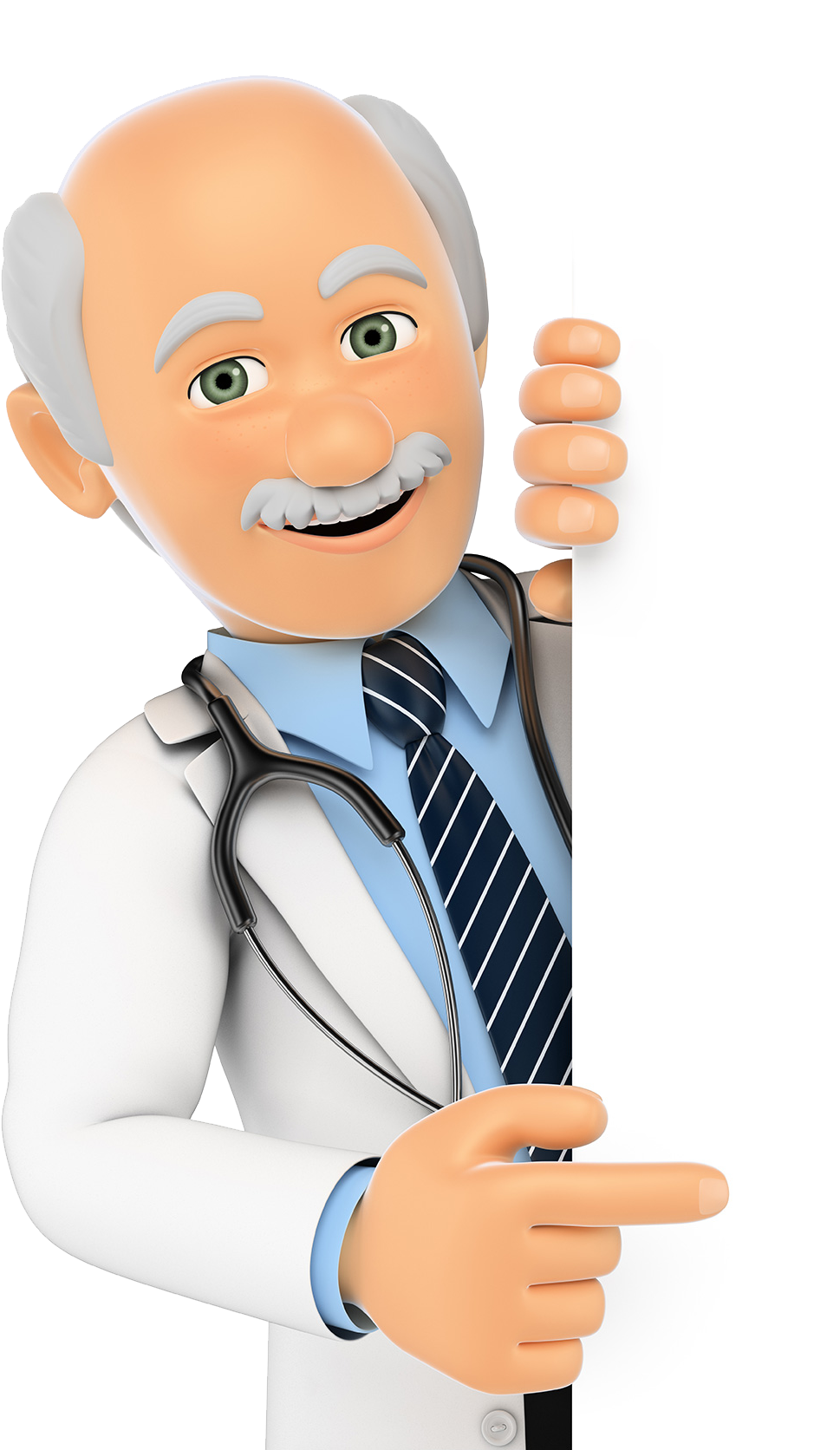 News From The World Of Medicine Banner, Comic Strips, - 3d Characters Png (1100x1671)