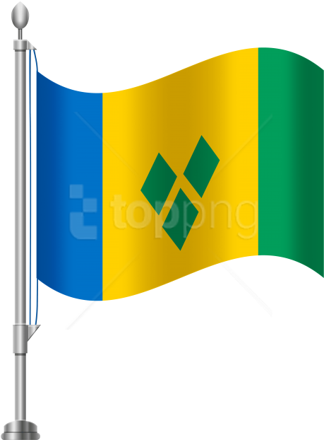 Free Png Download St Vincent And The Grenadines Flag - Bandera San Vicente Y Las Granadinas (480x626)