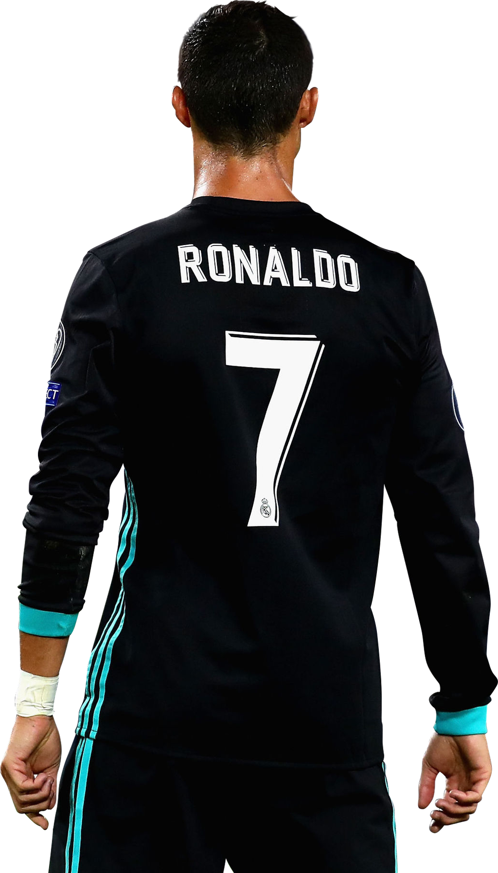 Cristiano Ronaldo By Dianjay Cristiano Ronaldo By Dianjay - Long-sleeved T-shirt (1024x1796)