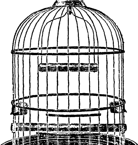 Cage Clipart Antique Birdcage - Cage (640x480)