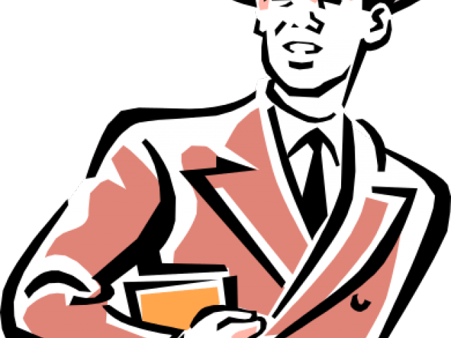 Old Clipart Business Man - Old Clipart Business Man (640x480)