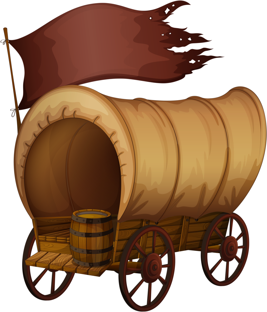 Фото, Автор Soloveika На Яндекс Clipart , Png Download - Wooden Carriage (856x1002)