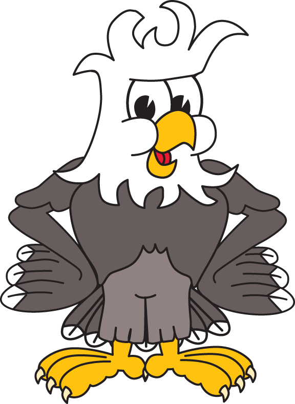 We Know That When Good Behavior And Good Teaching Come - Cartoon Eagle Clipart Black And White (576x789)