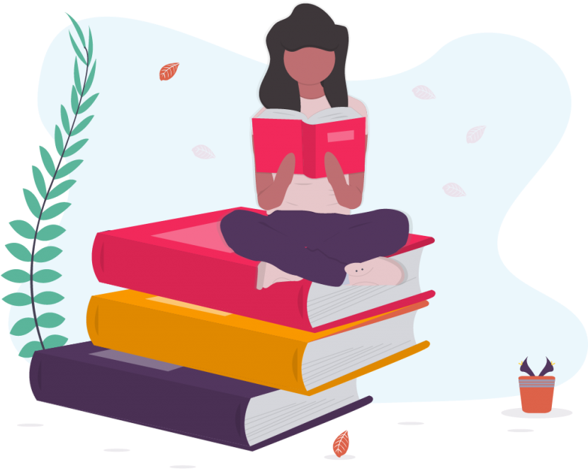 Human Behavior Is Programmable - Book Lover Illustration (1024x788)