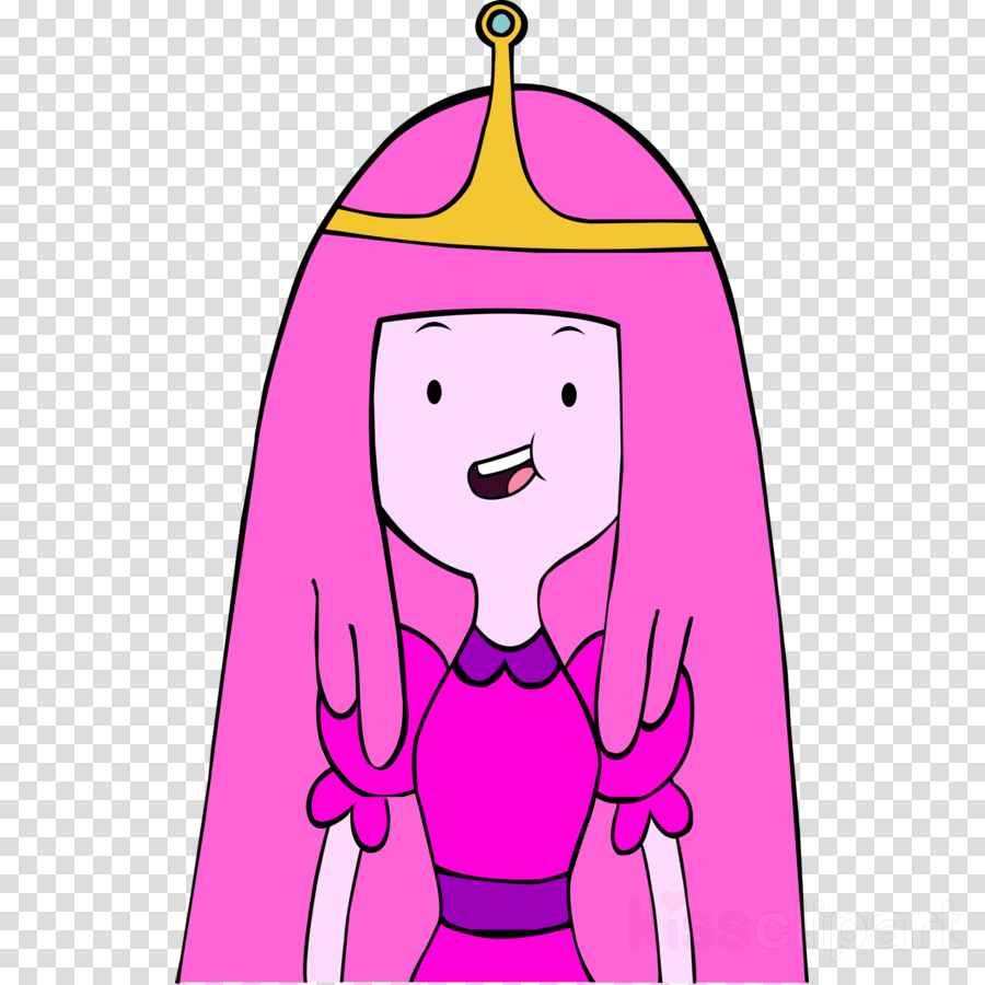 Princess Bubblegum Clipart Princess Bubblegum Chewing - Coffee Bean Black W...