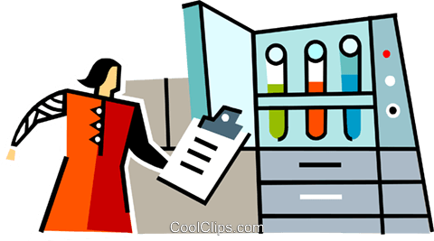 Woman With Clipboard Royalty Free Vector Clip Art Illustration - Woman With Clipboard Royalty Free Vector Clip Art Illustration (480x267)