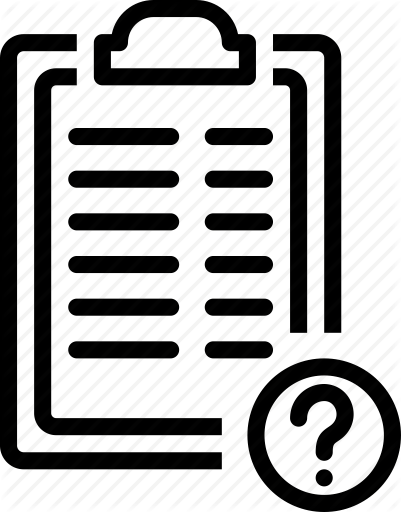 Clipboard Clipart Computer Icons Clipboard - Question Mark Paper Icon (401x512)