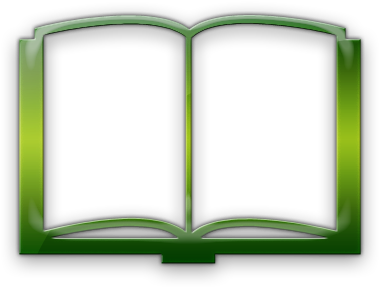 028938 Green Jelly Icon Culture Book3 Open - Open Book Logo Green (420x420)