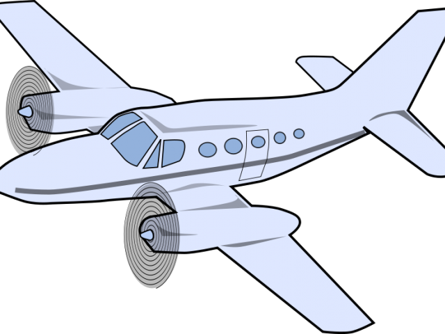 Jet Clipart Commercial Airplane - Transparent Background Airplane Clipart (640x480)