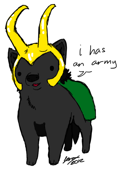 Loki, Photo Puzzle Game - Loki As A Wolf (600x600)