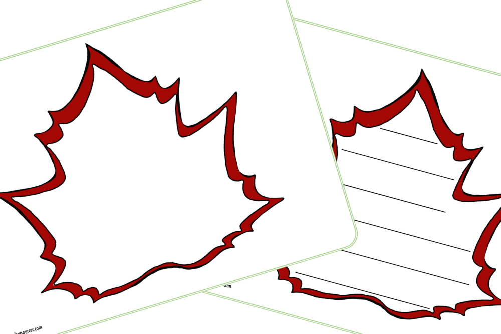 Leaf Theme At Enchantedlearning - Leaf Theme At Enchantedlearning (1000x667)