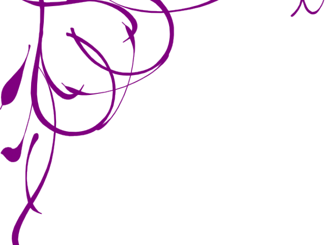 Rose Clipart Filigree - Word Page Border Design (640x480)