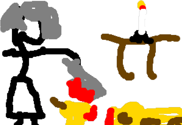 Giraffe Clipart Grandma - Illustration (640x480)