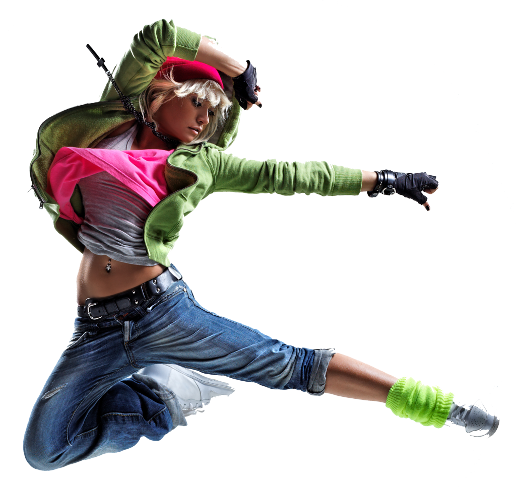 Hip Hop Girl Dancer Png - Dancing Girl Hip Hop Png (1024x967)