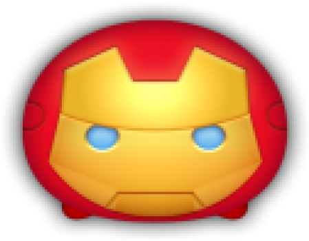 Avengers Clipart Tsum Tsum - Iron Man (640x480)