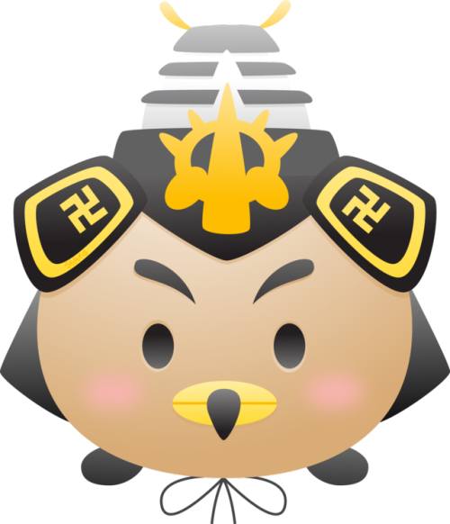 Made Tsum Tsum Versions Of My City's Mascot, Takamaru-kun - Cartoon (500x582)