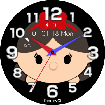 Tsum Alice Watch Face Preview - Tsum Alice Watch Face Preview (360x360)