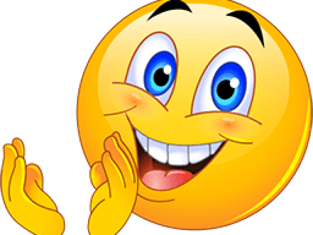 Hand Emoji Clipart Amen - Well Done Smiley (640x480)