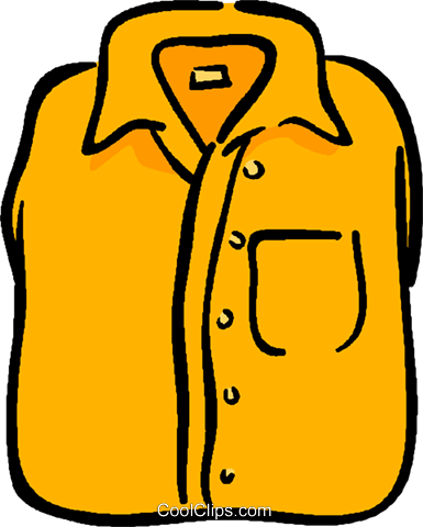 Camisa Livre De Direitos Vetores Clip Art Ilustração - Camisa Livre De Direitos Vetores Clip Art Ilustração (385x480)