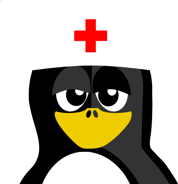 New Penguin Nurse Clip Art - Icon (582x599)