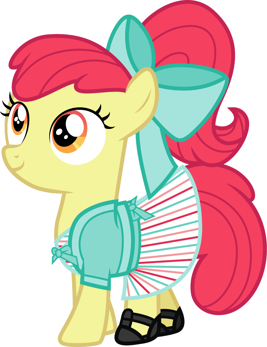 Alternate Hairstyle, American Girls, Apple Bloom, Artist - Cartoon (924x1200)