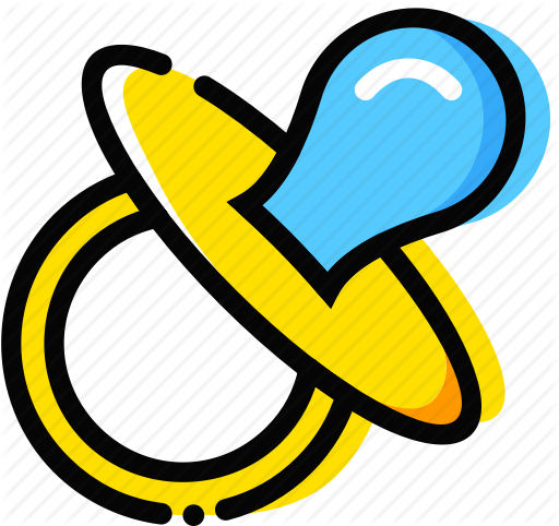 512 X 482 1 - Pacifier Clipart Black And White (512x482)