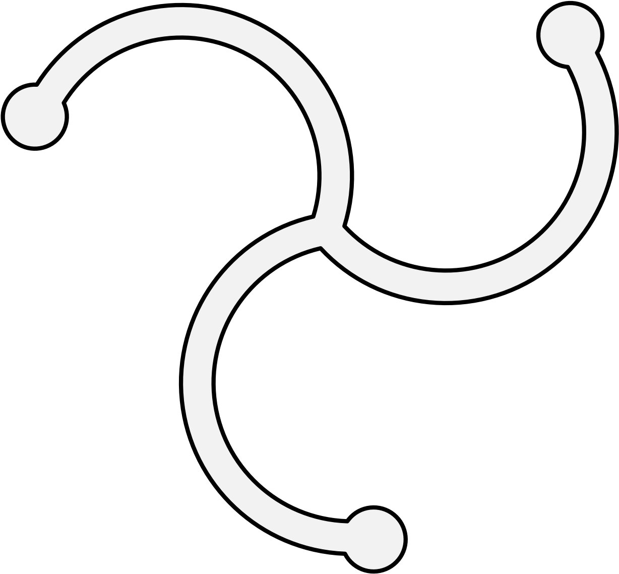 Triskelion Pometty - Line Art (1231x1145)