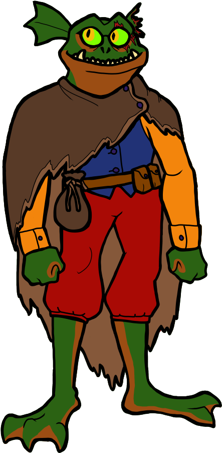 The Midgaheim Bestiary - Cartoon (500x1000)