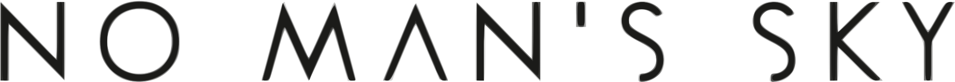 No Man's Sky - No Man's Sky Text (2000x188)