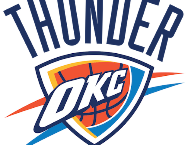 Oklahoma City Thunder Clipart Nike - Oklahoma City Thunder (640x480)