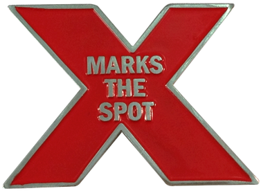 X Marks The Spot Png - Emblem (386x386)