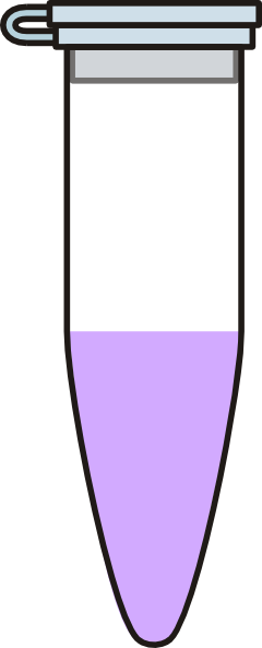 Eppi Dna 05ul Clip Art At Clkercom Vector - Eppendorf Tube (240x593)