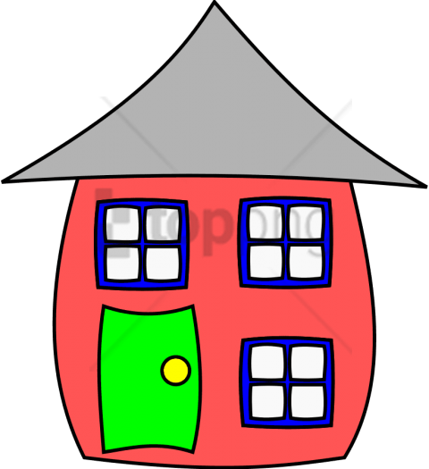 Free Png Cartoon House Png Image With Transparent Background - Home Cartoons (480x525)