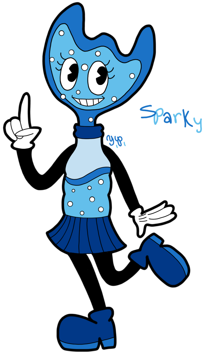 Sparky Sparkling Water Limon Tarte Lemonade Sour Sisters - Cartoon (678x1149)