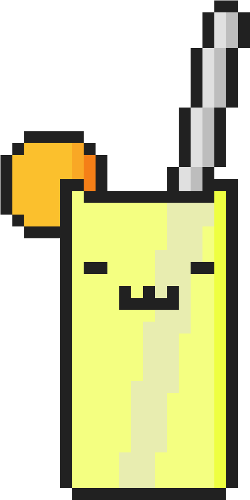 Lemonade Boi - Deadpool 8 Bits Png (1200x1200)