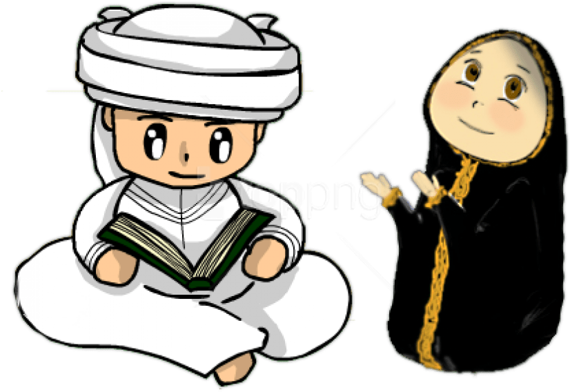Free Png Download Person Islamic Clipart Png Images - سكرابز رمضان (850x600)