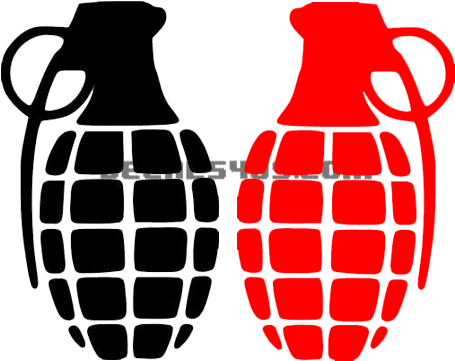 Grenade Decal (500x500)